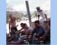 1968 04 30 Grande Island Phillippines - Beer Party  - Rex Albertson - SM2 with Eagle on chest (3).jpg